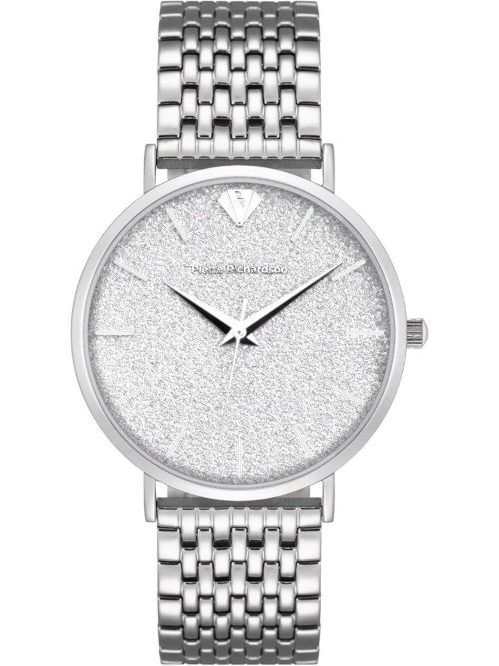 Luxury Women's Silver Stainless Steel Watch - 36mm, Water Resistant, Quartz